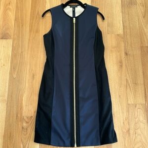 rag & bone silk with wool panels dress.